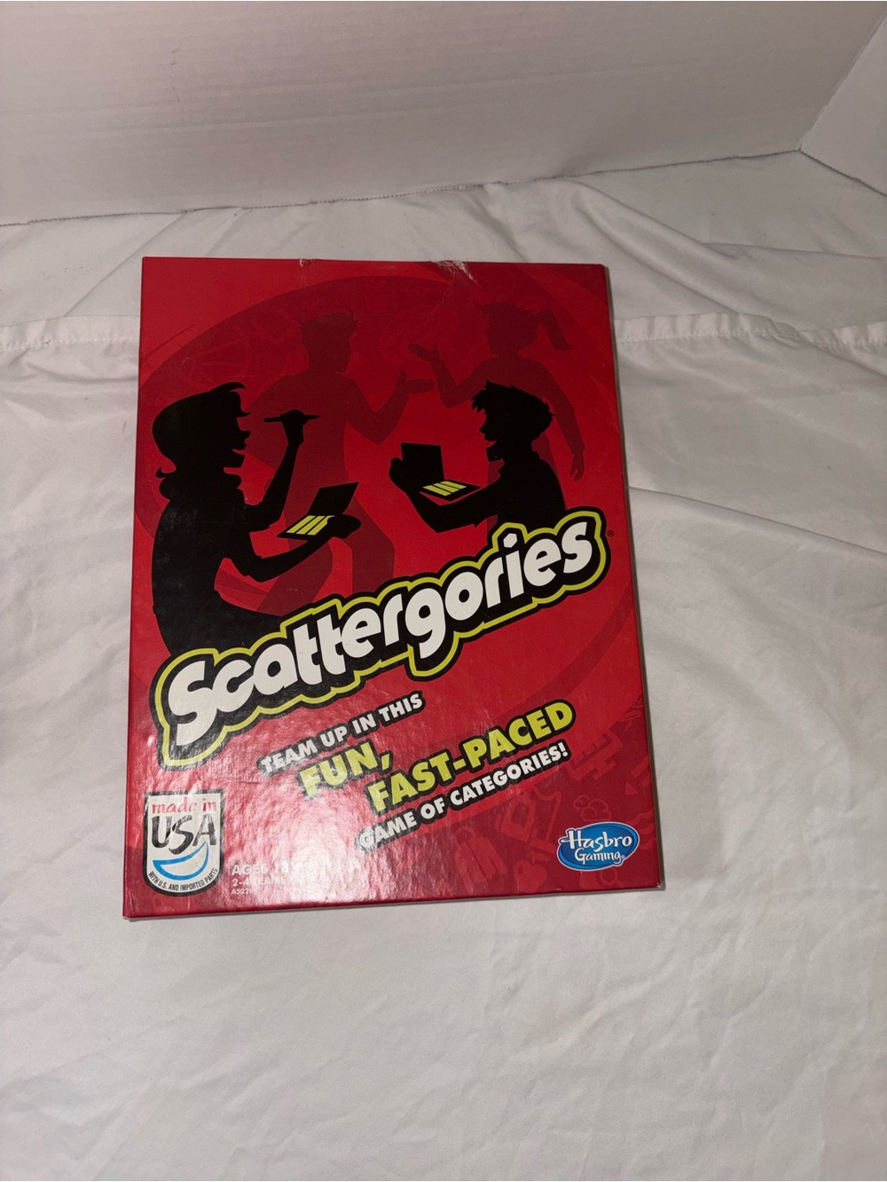 Hasbro Scattergories Board Game - Red